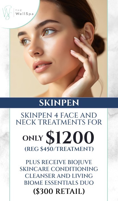 SkinPen microneedling is adaptable and effective for various skin types and genders, targeting issues such as skin laxity, acne, stretch marks, enlarged pores, sun damage, age spots, melasma, and hyperpigmentation. SkinPen microneedling is available at The WellSpa by our expert team. For more information, please contact us today or book an appointment online now! We are conveniently located at 999 S Orlando Avenue Winter Park, FL 32789. 